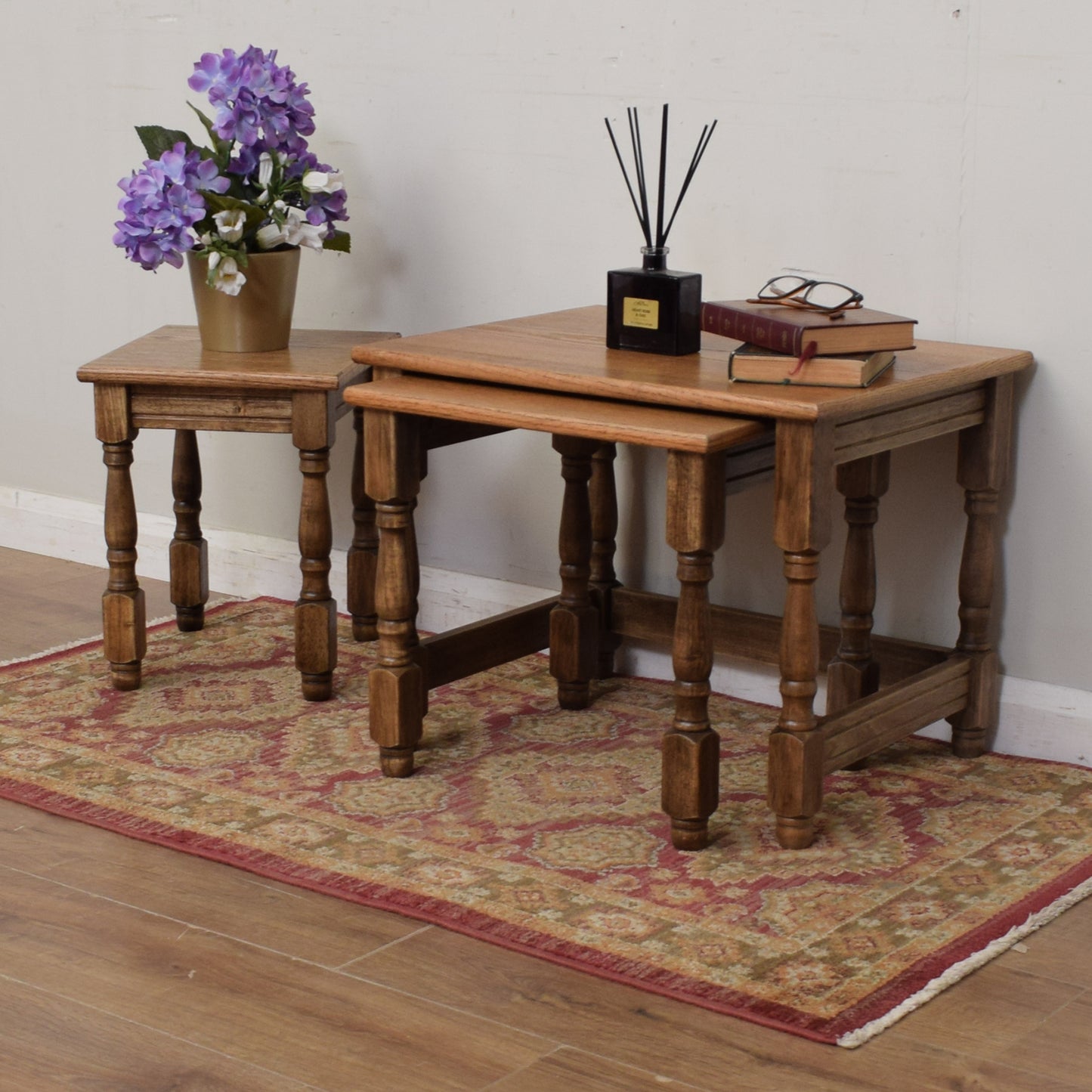 Oak Nest of Tables