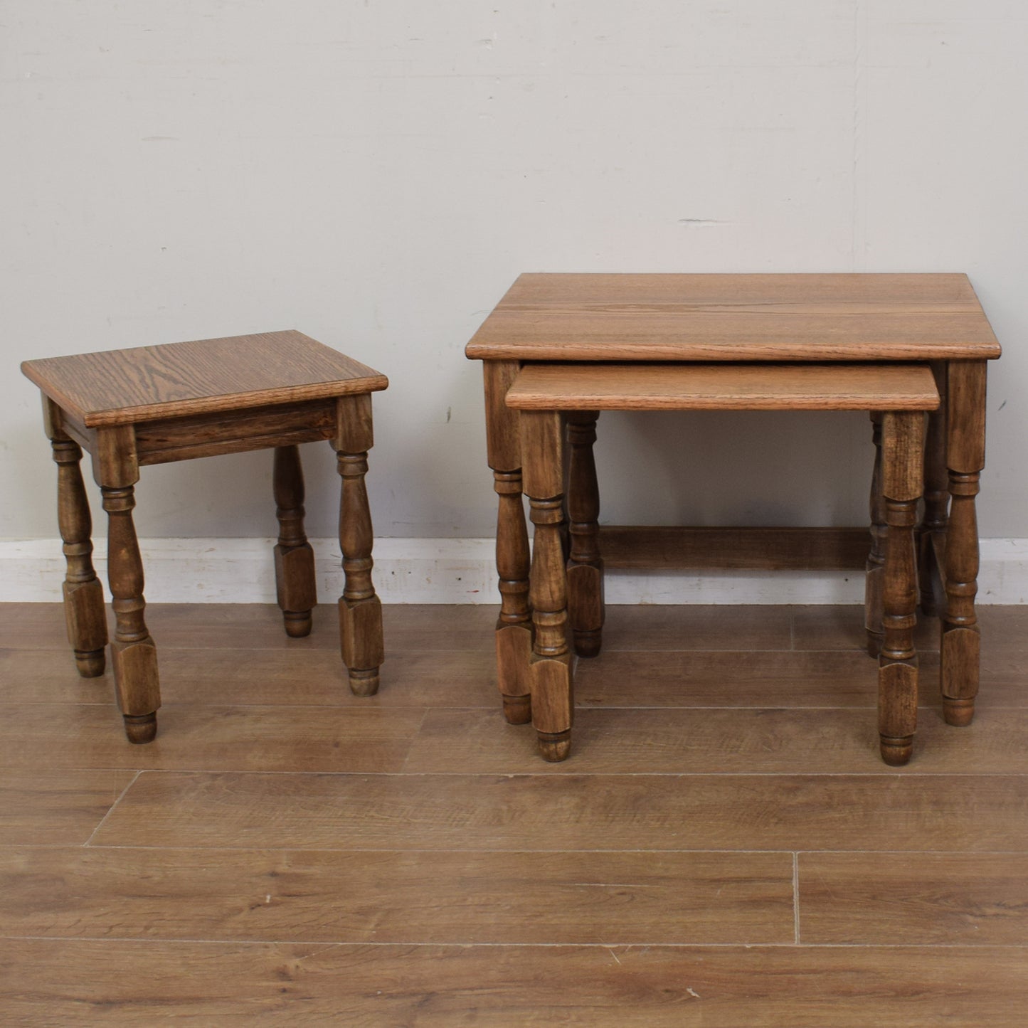 Oak Nest of Tables