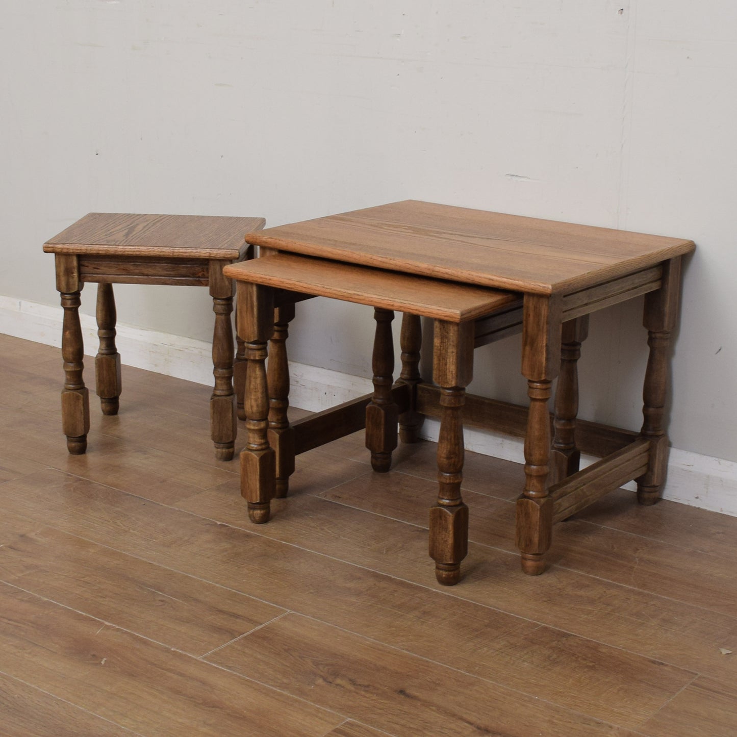 Oak Nest of Tables