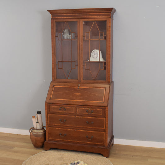 Mahogany Bureau Bookcase