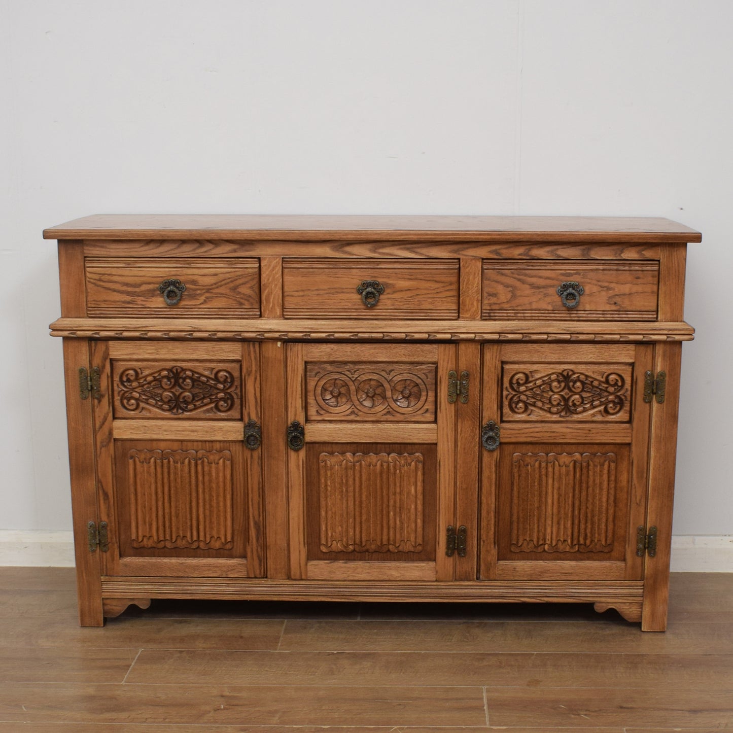 Restored Oak Sideboard