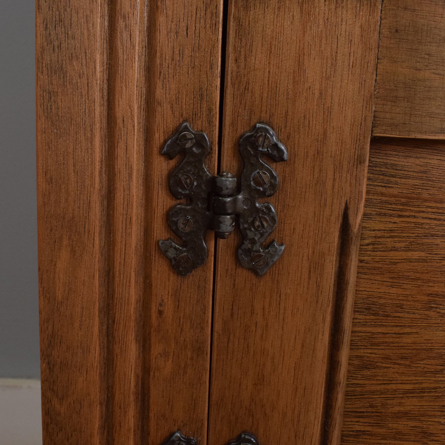 Large Glazed Bookcase Cabinet