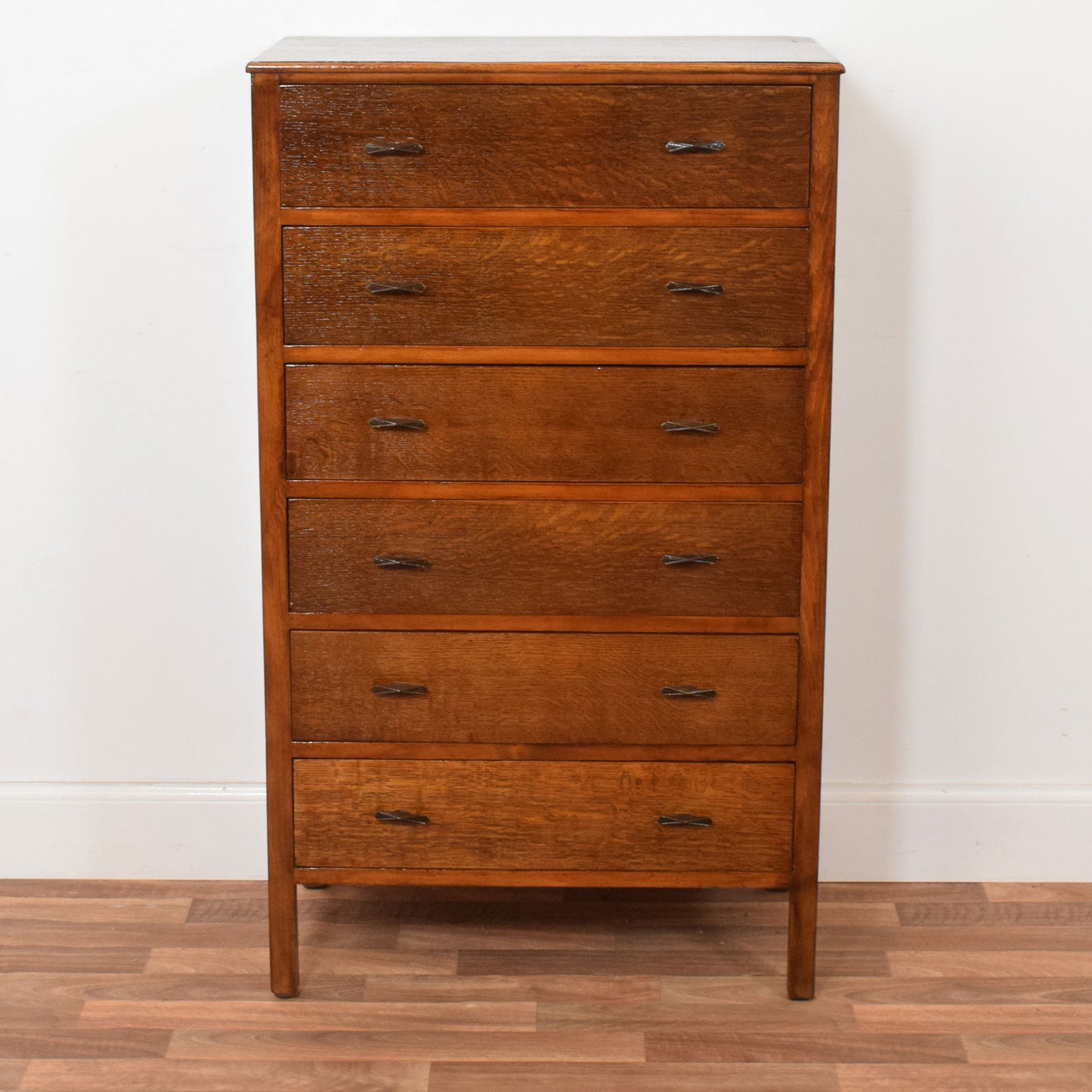 Restored Oak Chest of Drawers