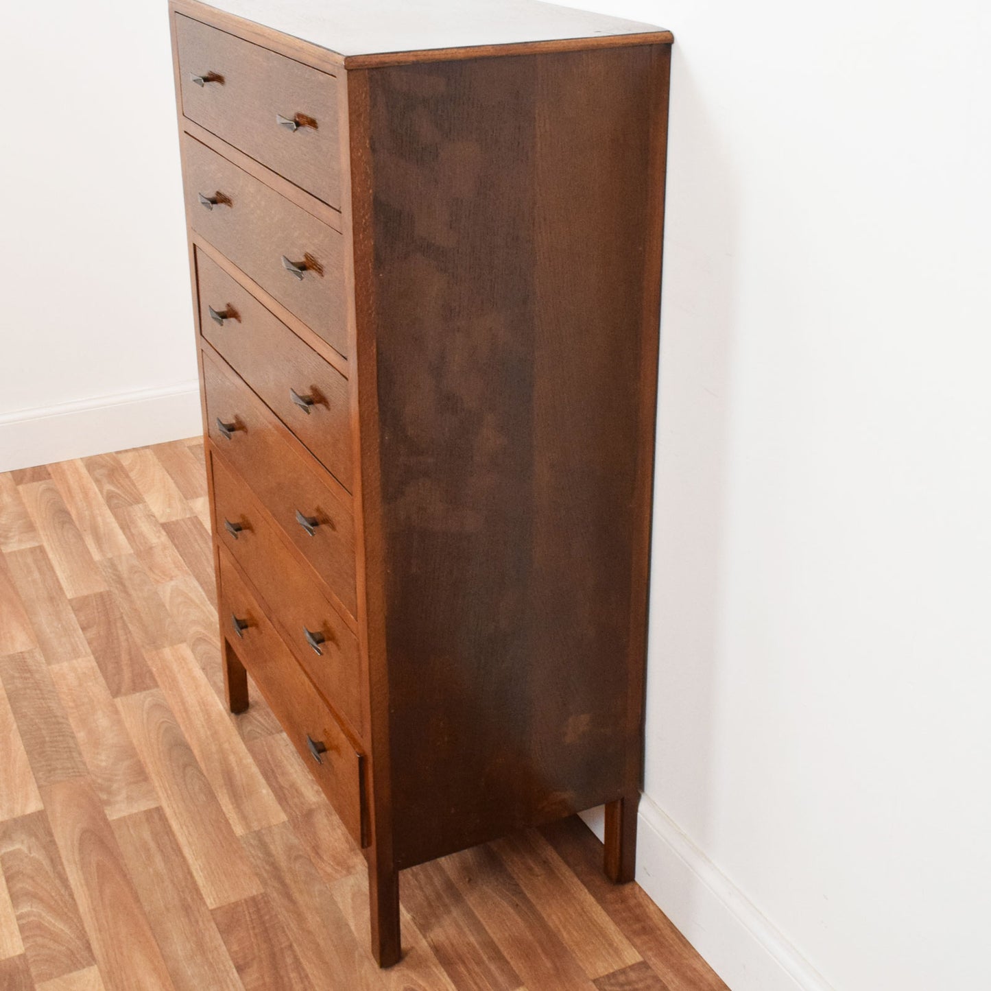 Restored Oak Chest of Drawers