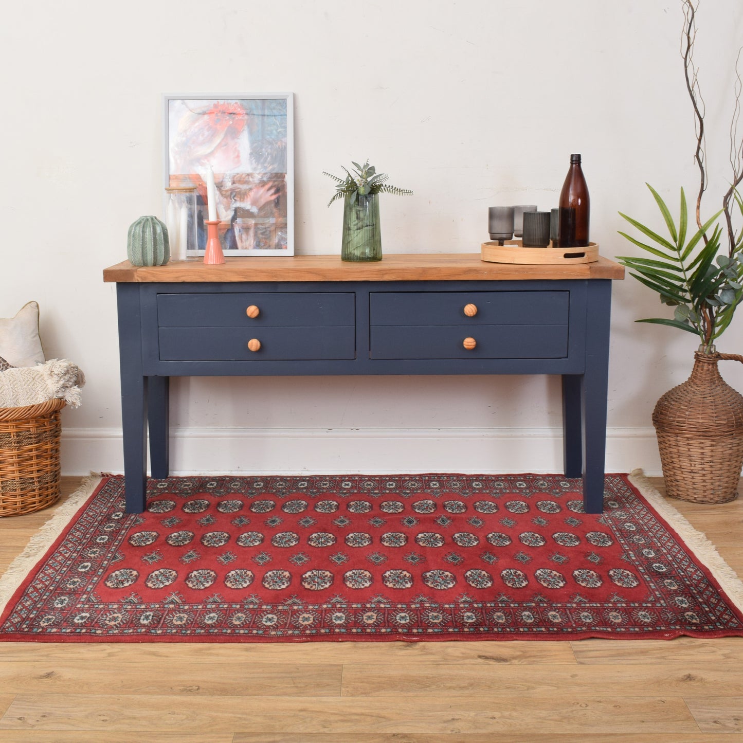 Painted Console Table