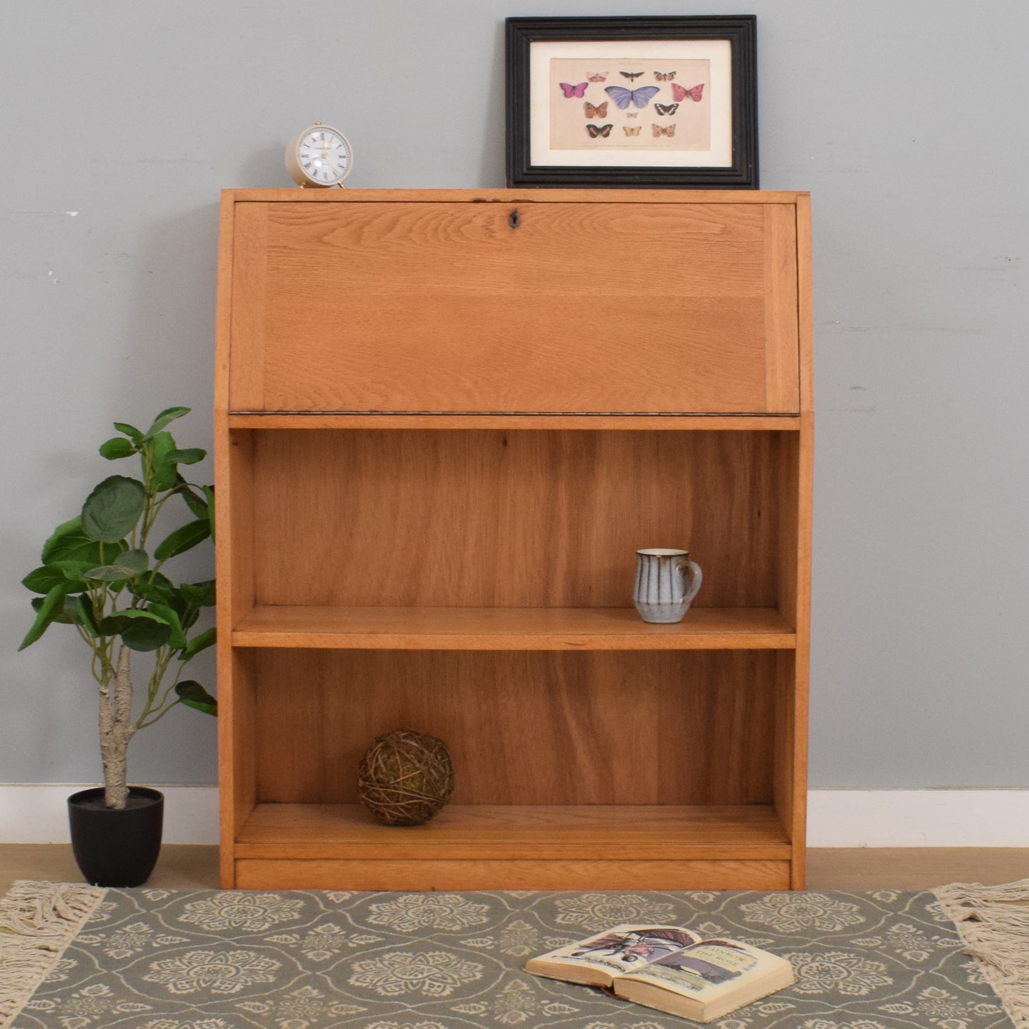 Large Mahogany Bureau