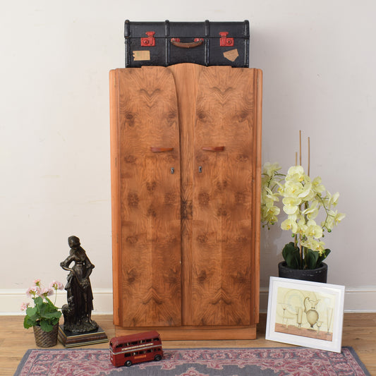 Walnut Veneer Wardrobe