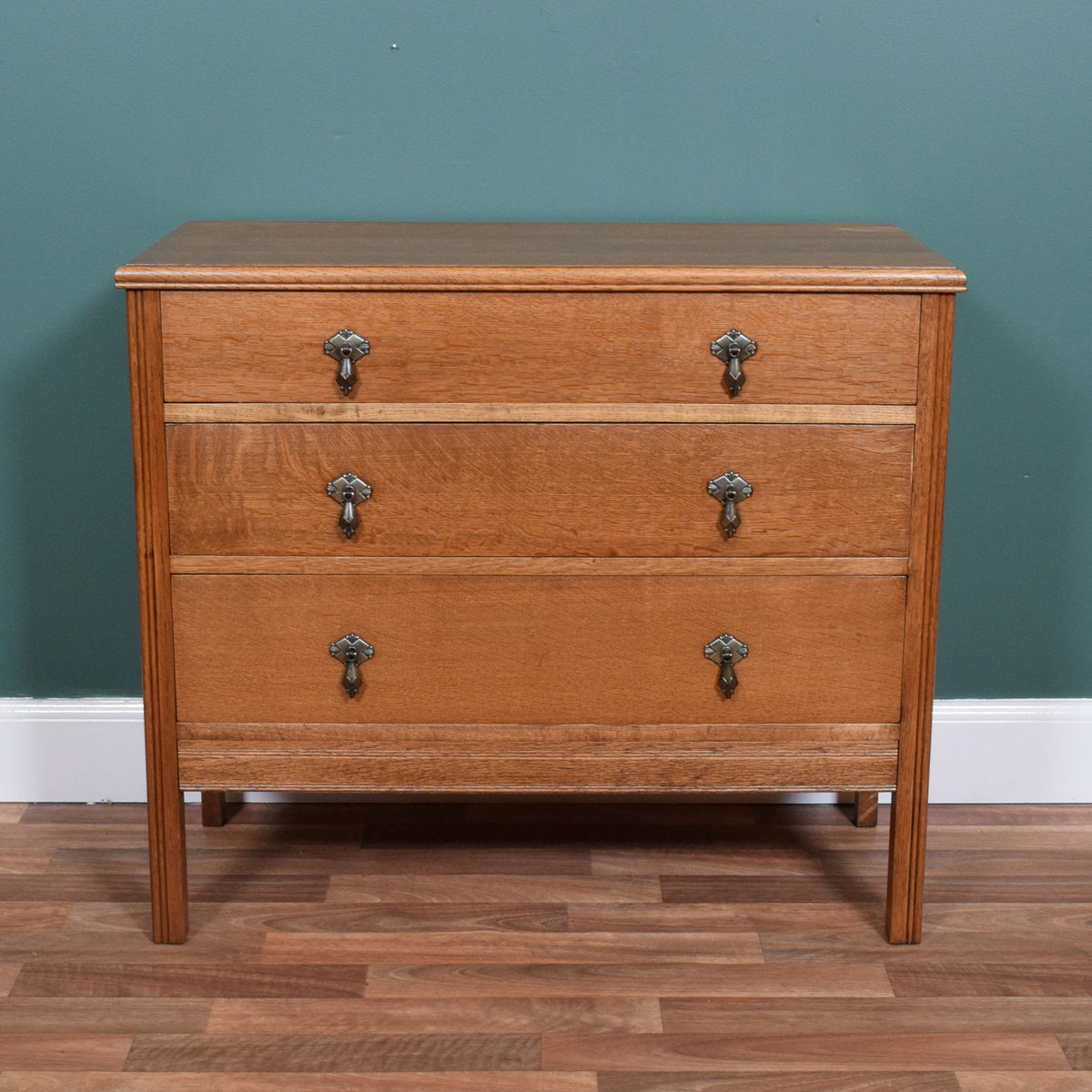 Restored Oak Chest of Drawers