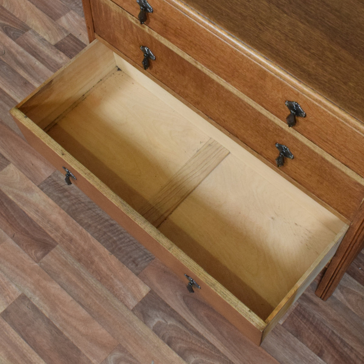 Restored Oak Chest of Drawers