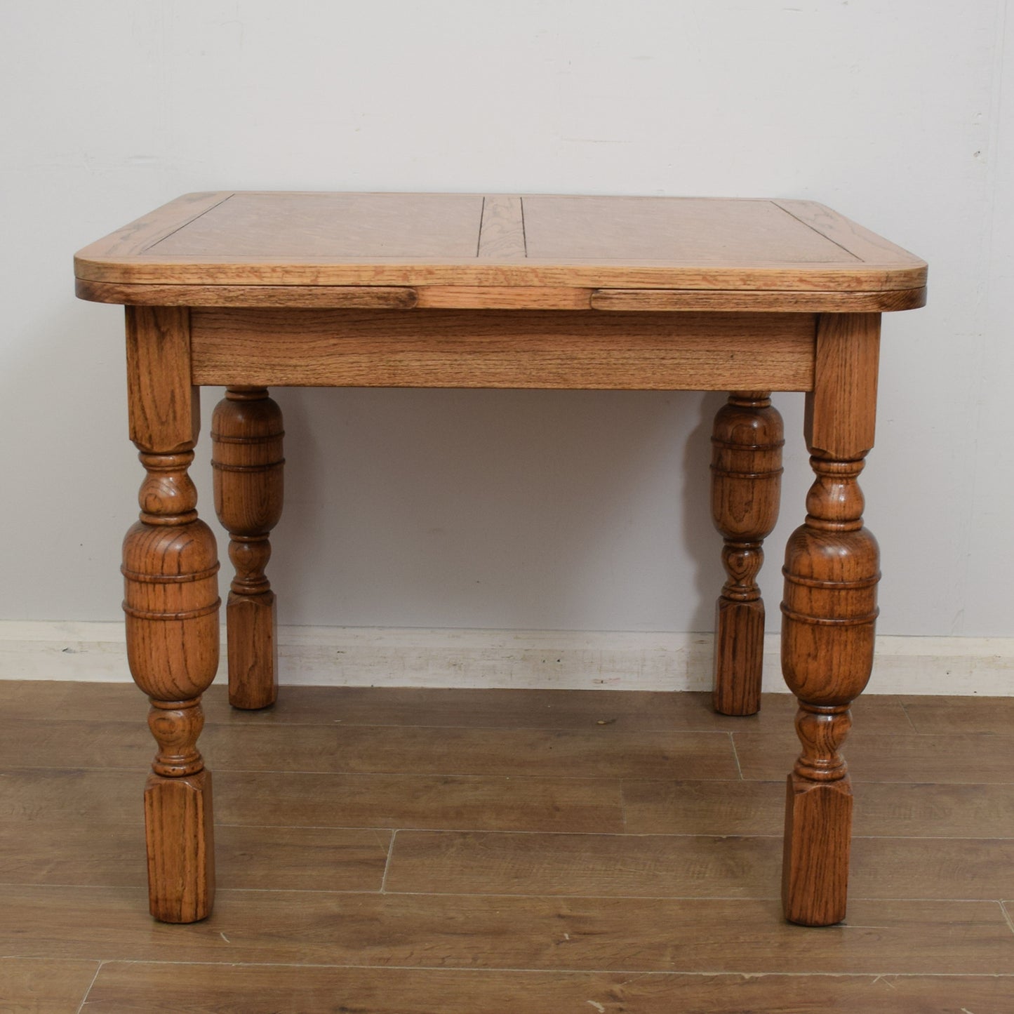 Vintage Draw Leaf Table And Four Chairs