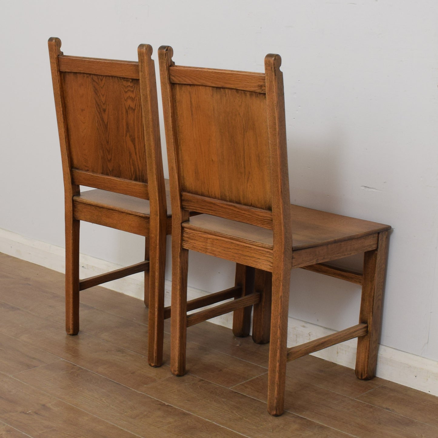 Vintage Draw Leaf Table And Four Chairs