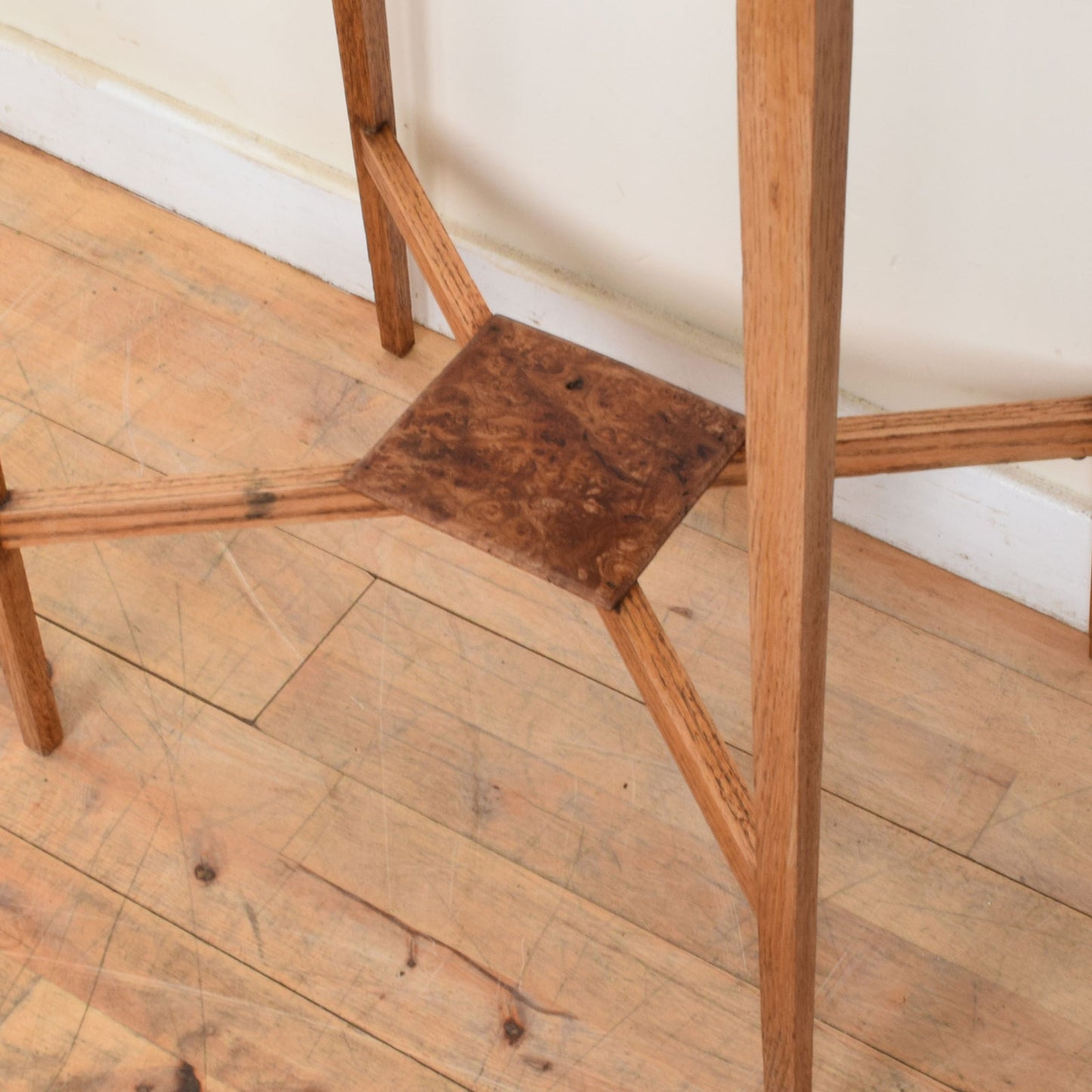 Carved Oak Hall Table