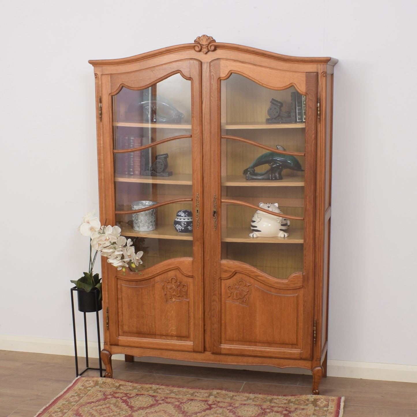 French Glazed Bookcase
