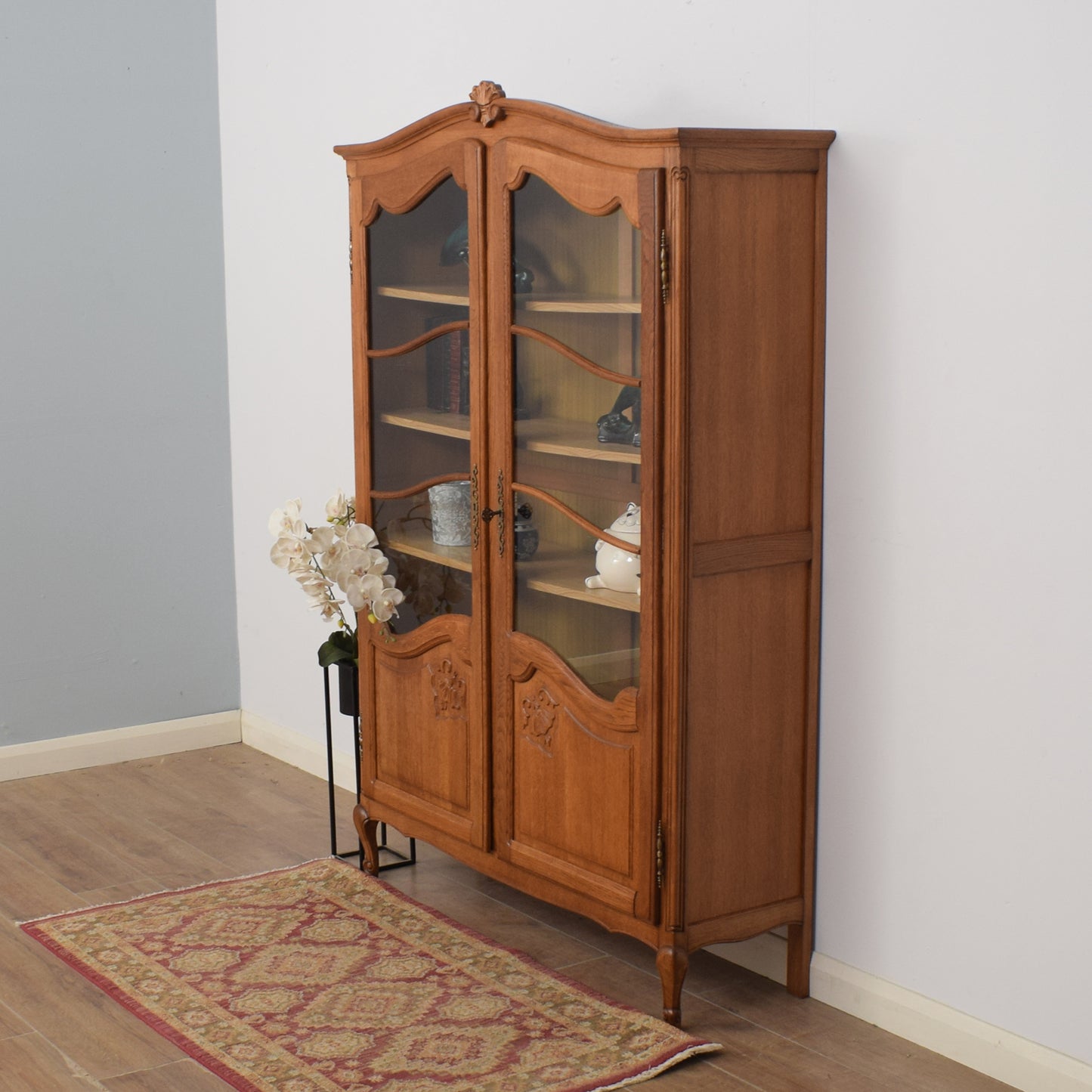 French Glazed Bookcase