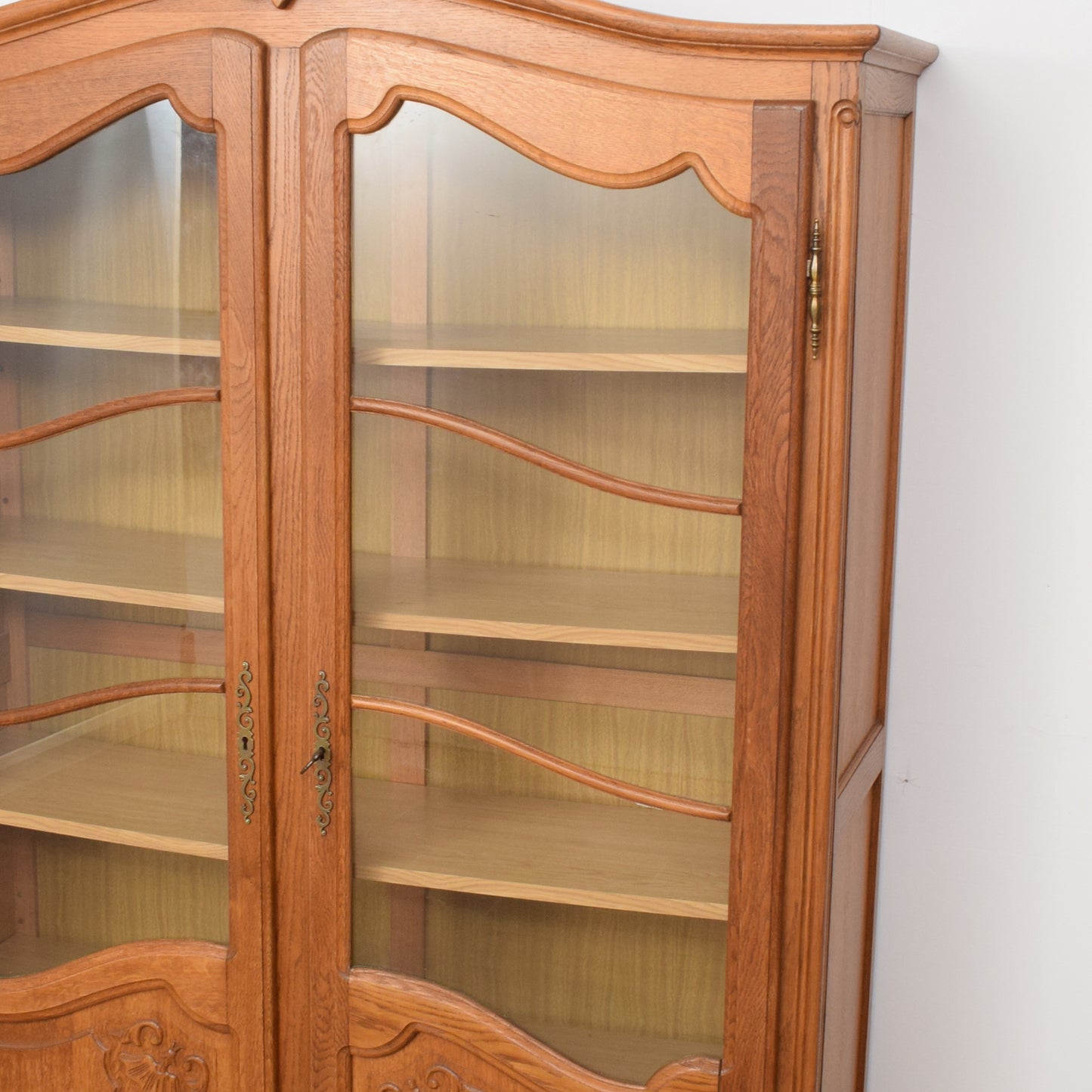 French Glazed Bookcase