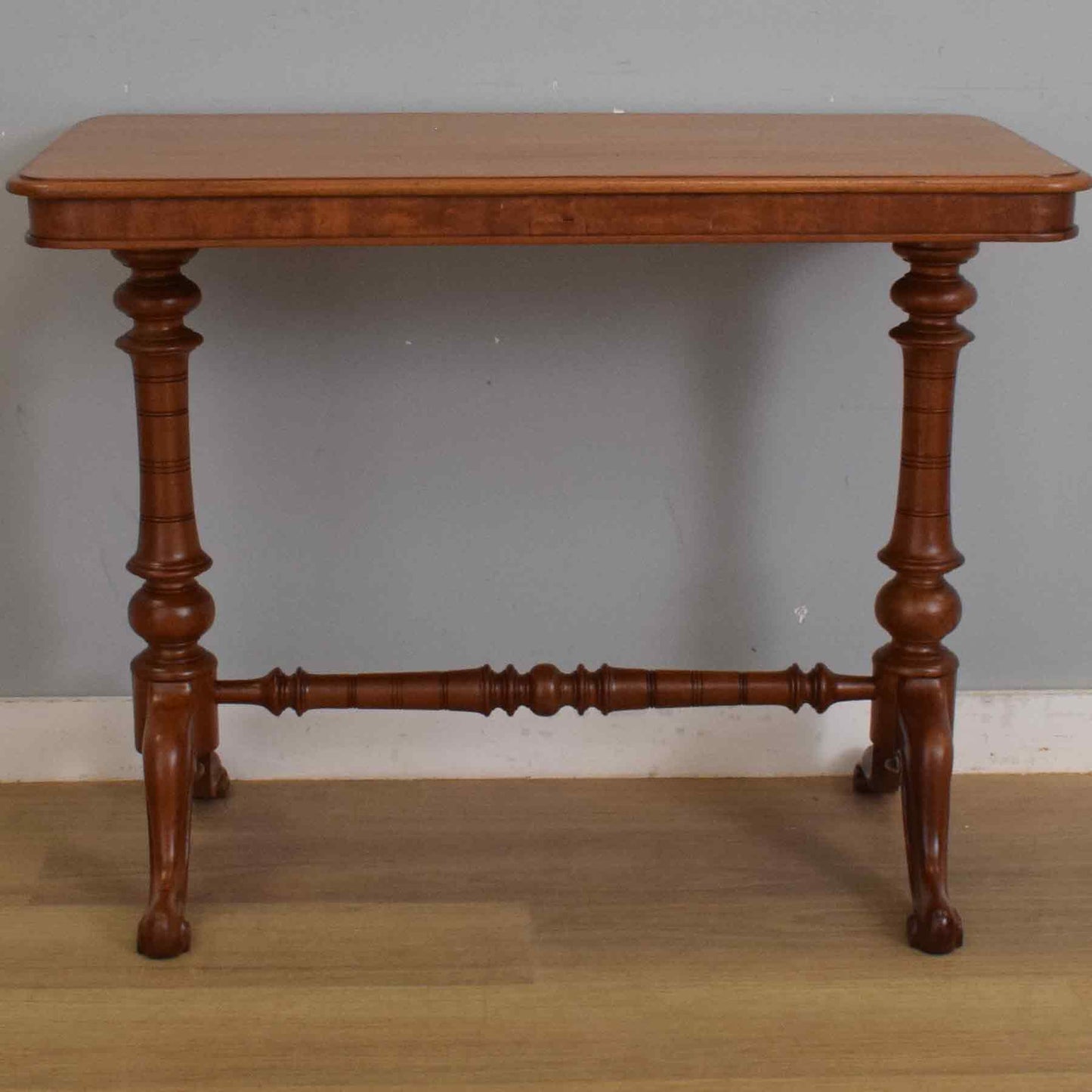 Victorian Mahogany Stretcher Table