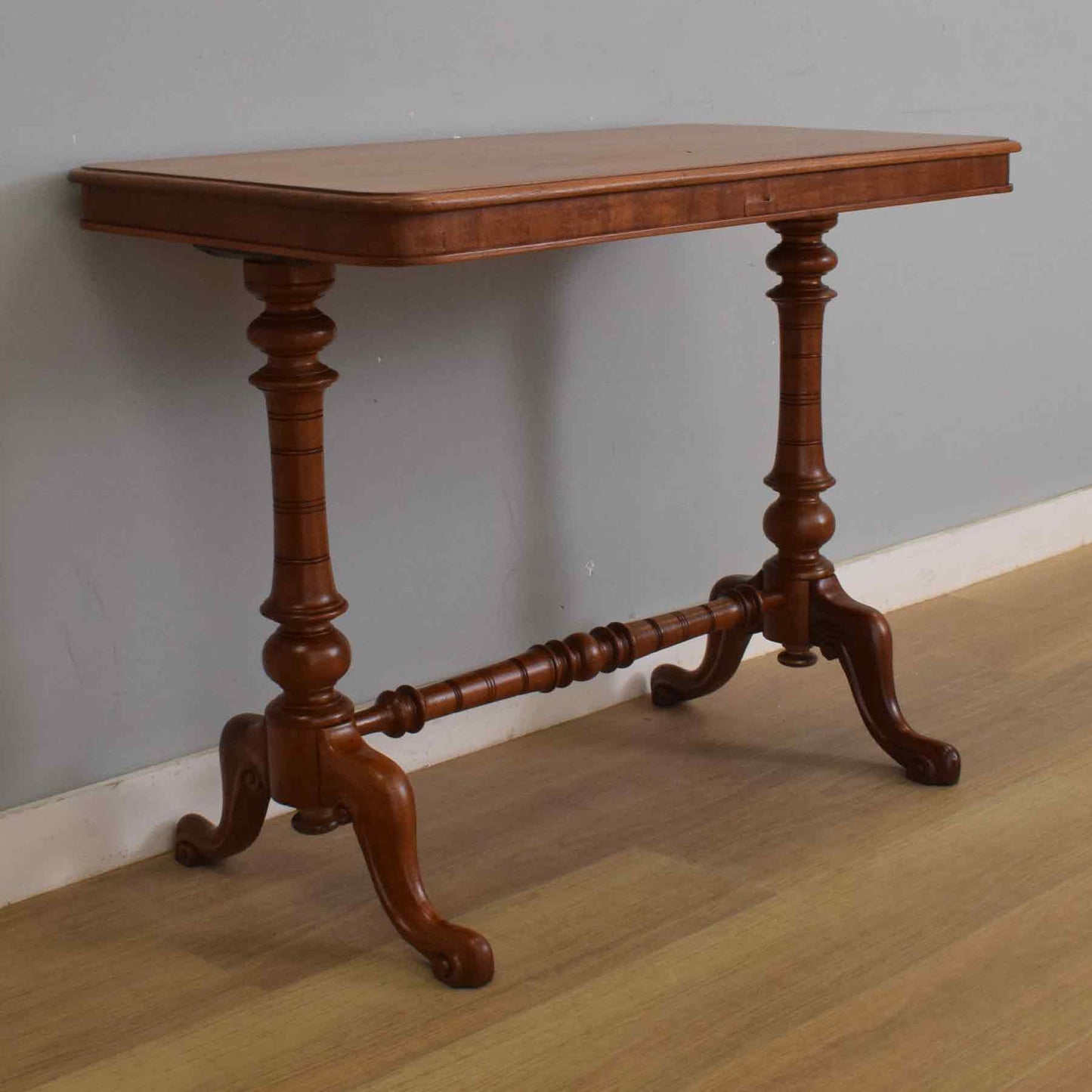 Victorian Mahogany Stretcher Table