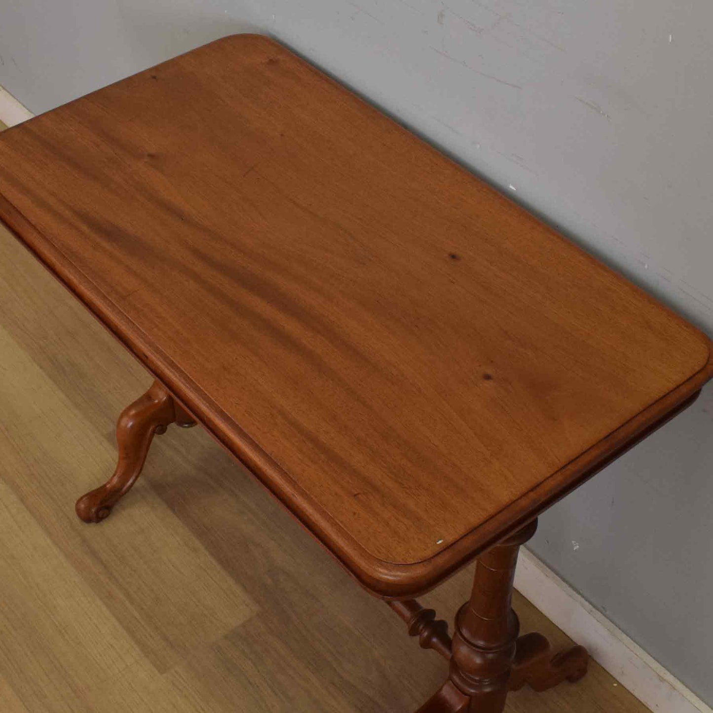 Victorian Mahogany Stretcher Table
