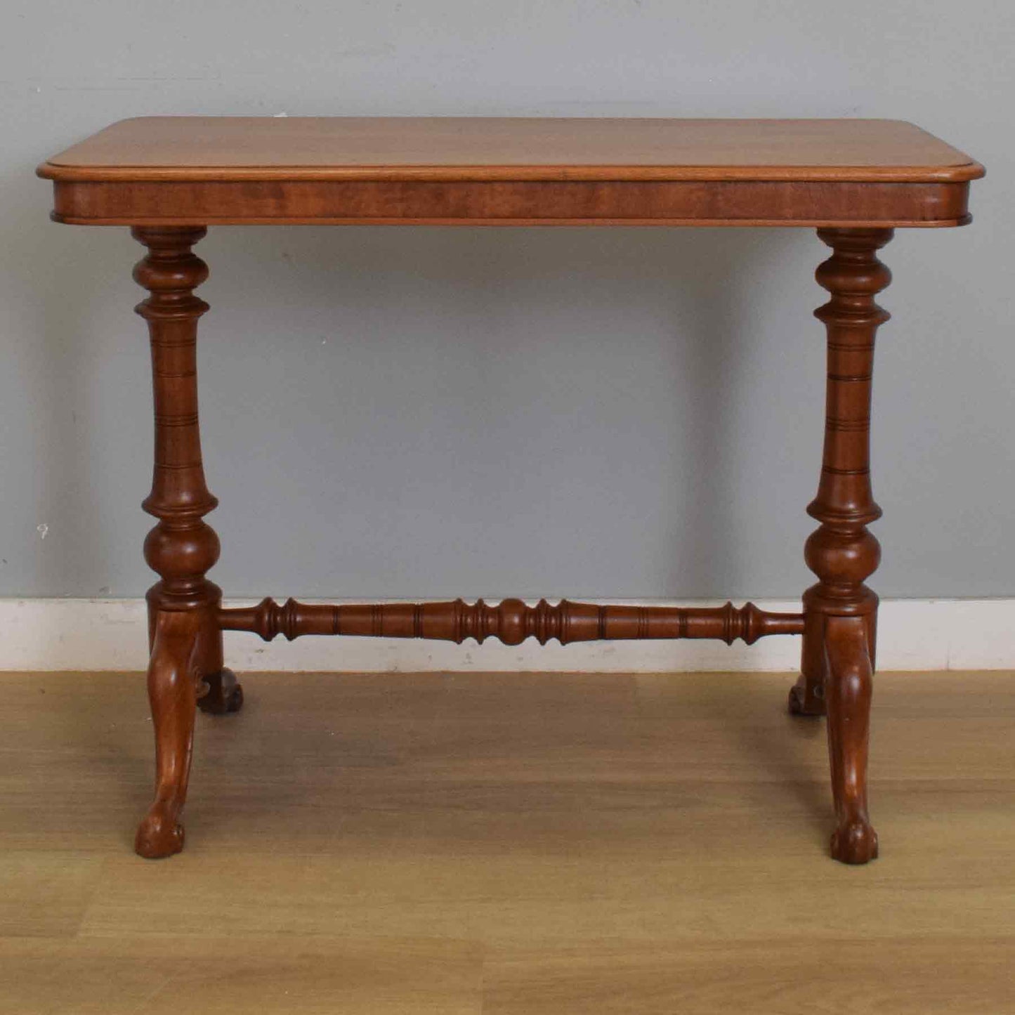 Victorian Mahogany Stretcher Table