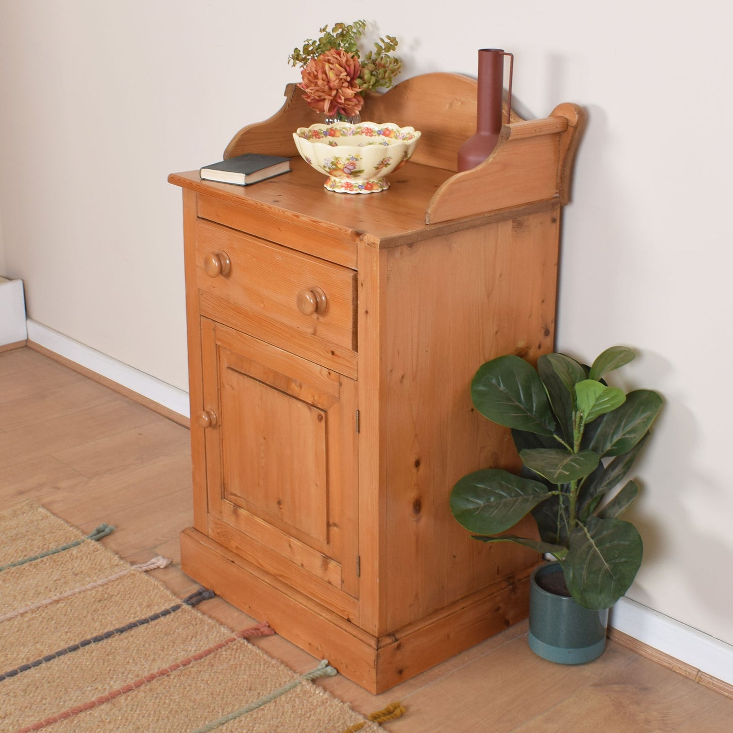 Solid Pine Cupboard / Washstand