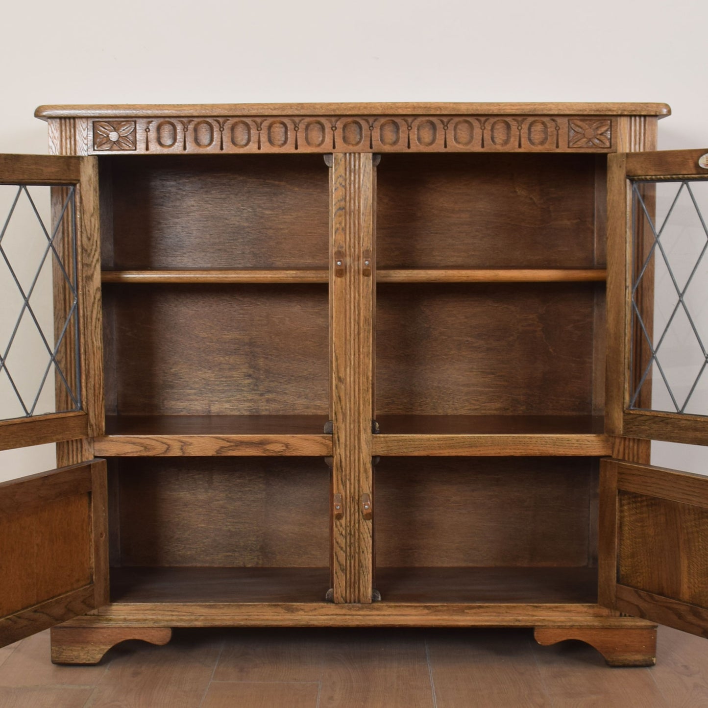 Oak Display Cabinet