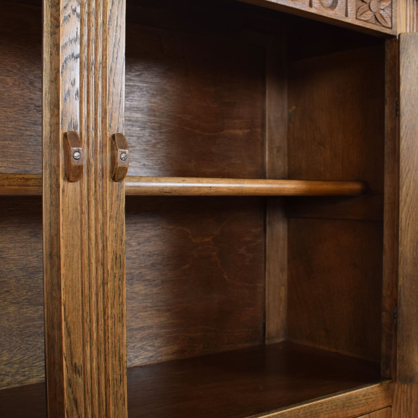 Oak Display Cabinet
