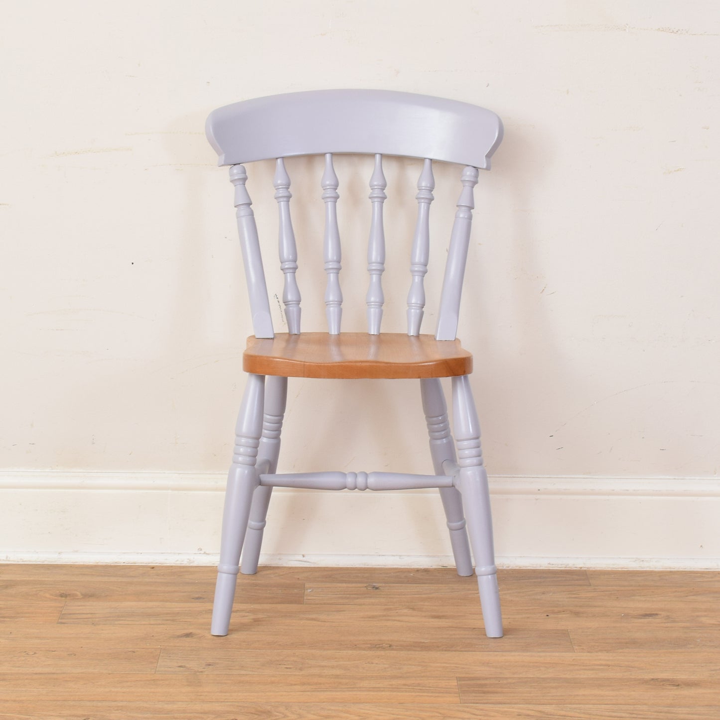 Painted Pine Table And Four Chairs