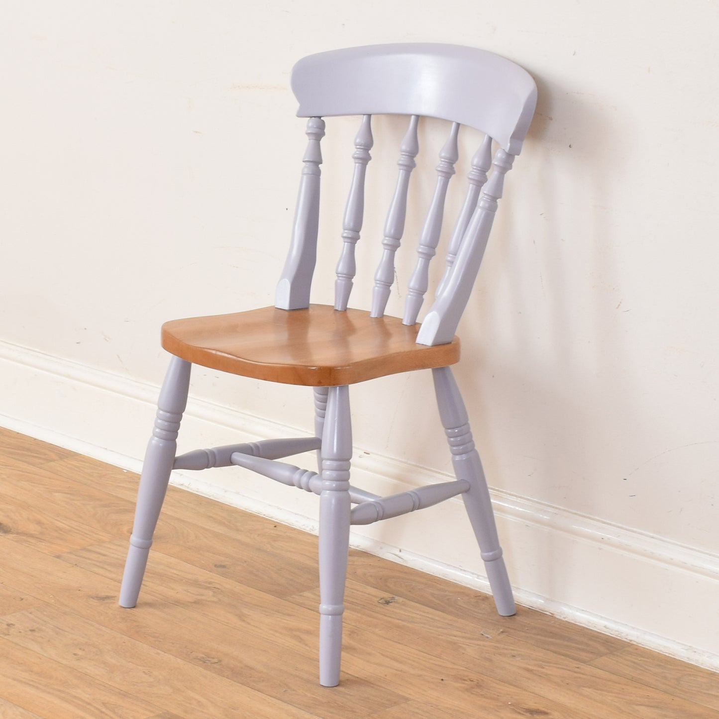 Painted Pine Table And Four Chairs