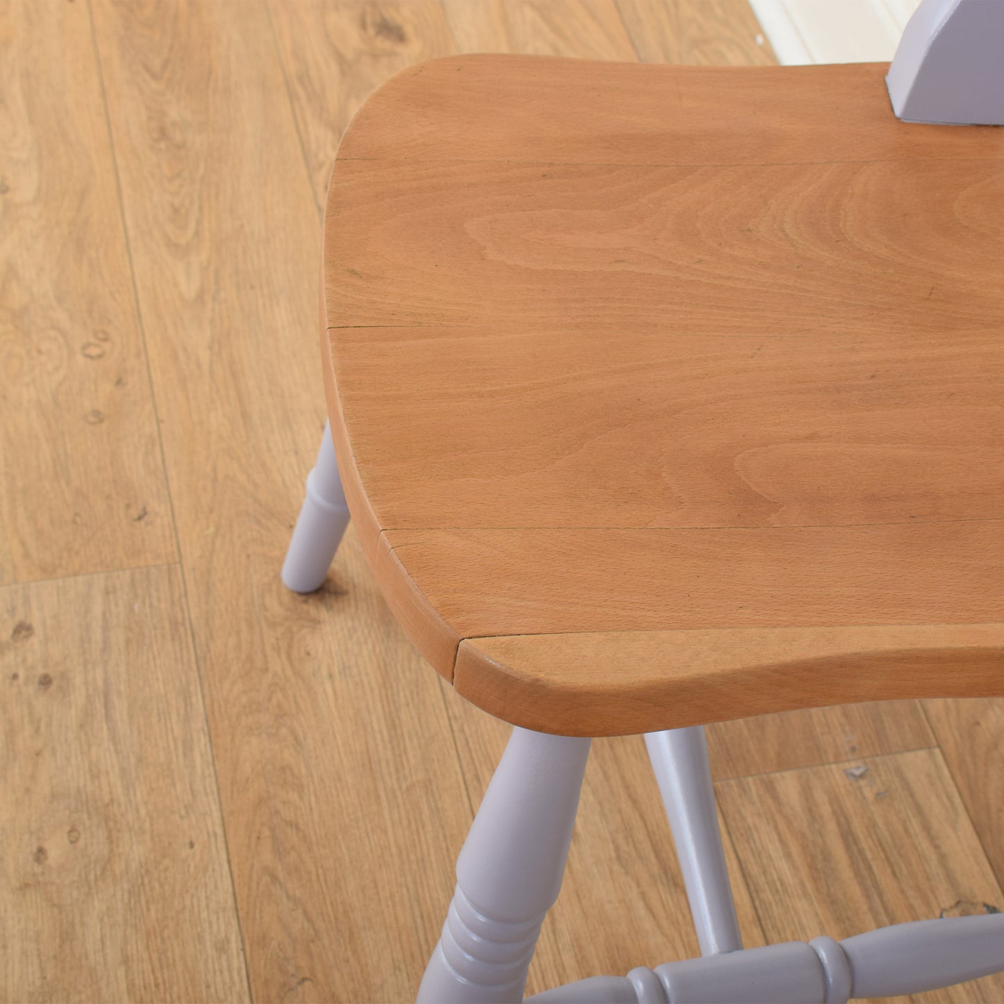 Painted Pine Table And Four Chairs