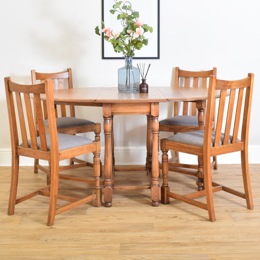 Drop Leaf Table And Four Chairs