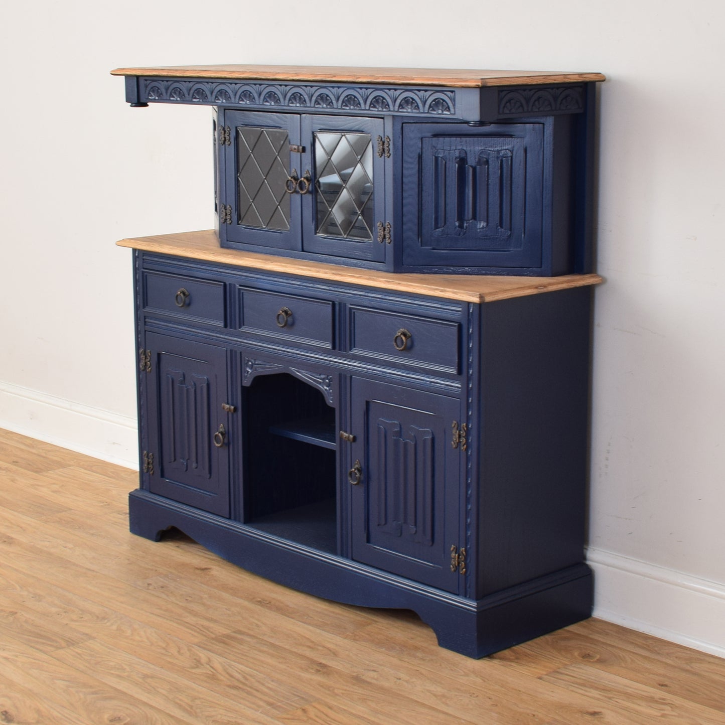 Painted Court Cabinet