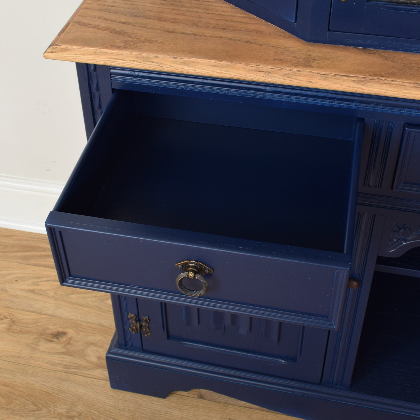 Painted Court Cabinet