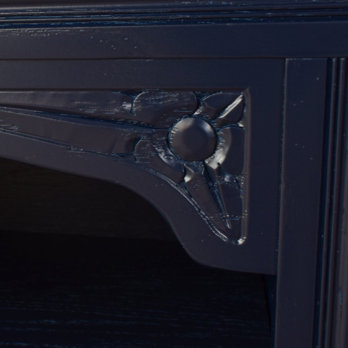 Painted Court Cabinet