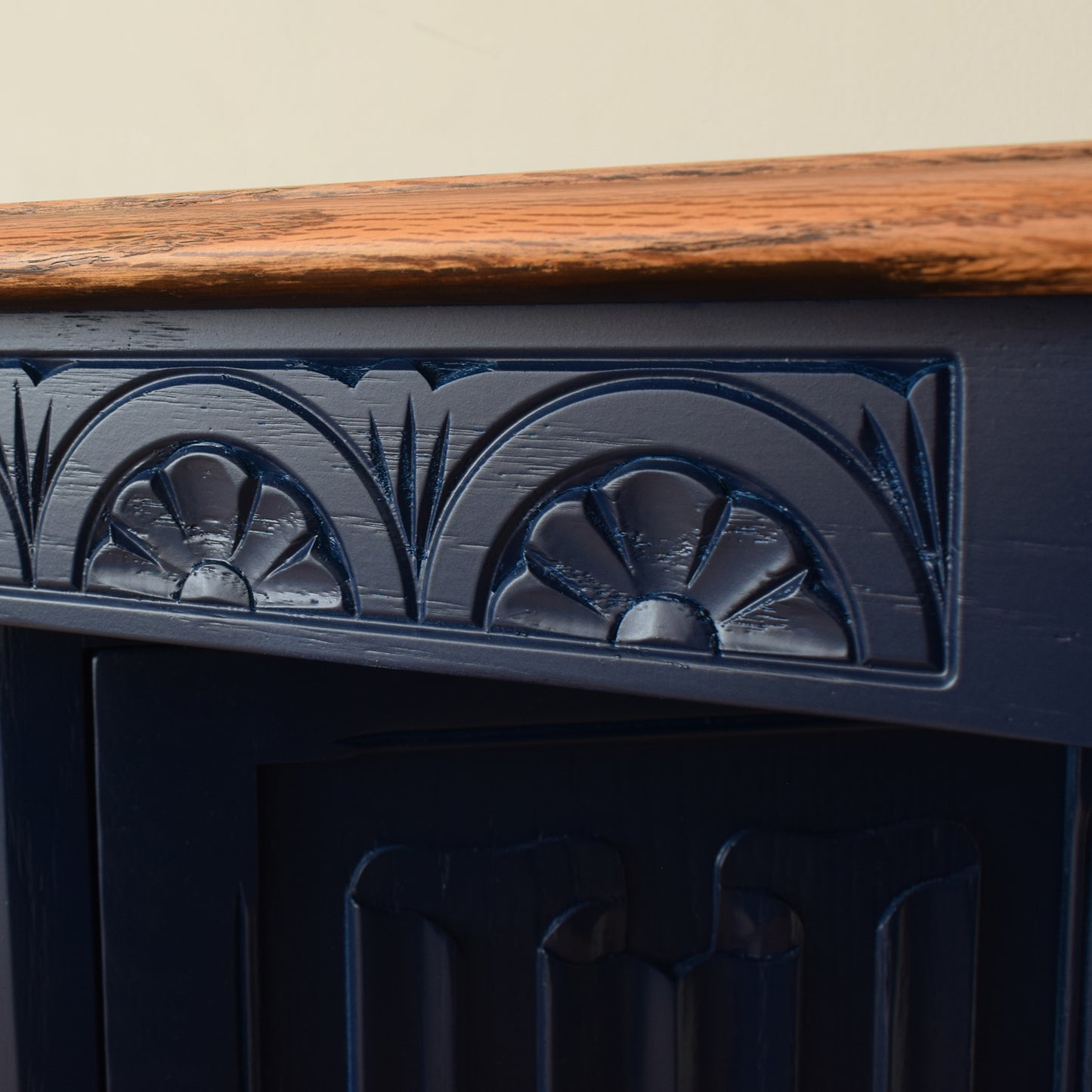 Painted Court Cabinet