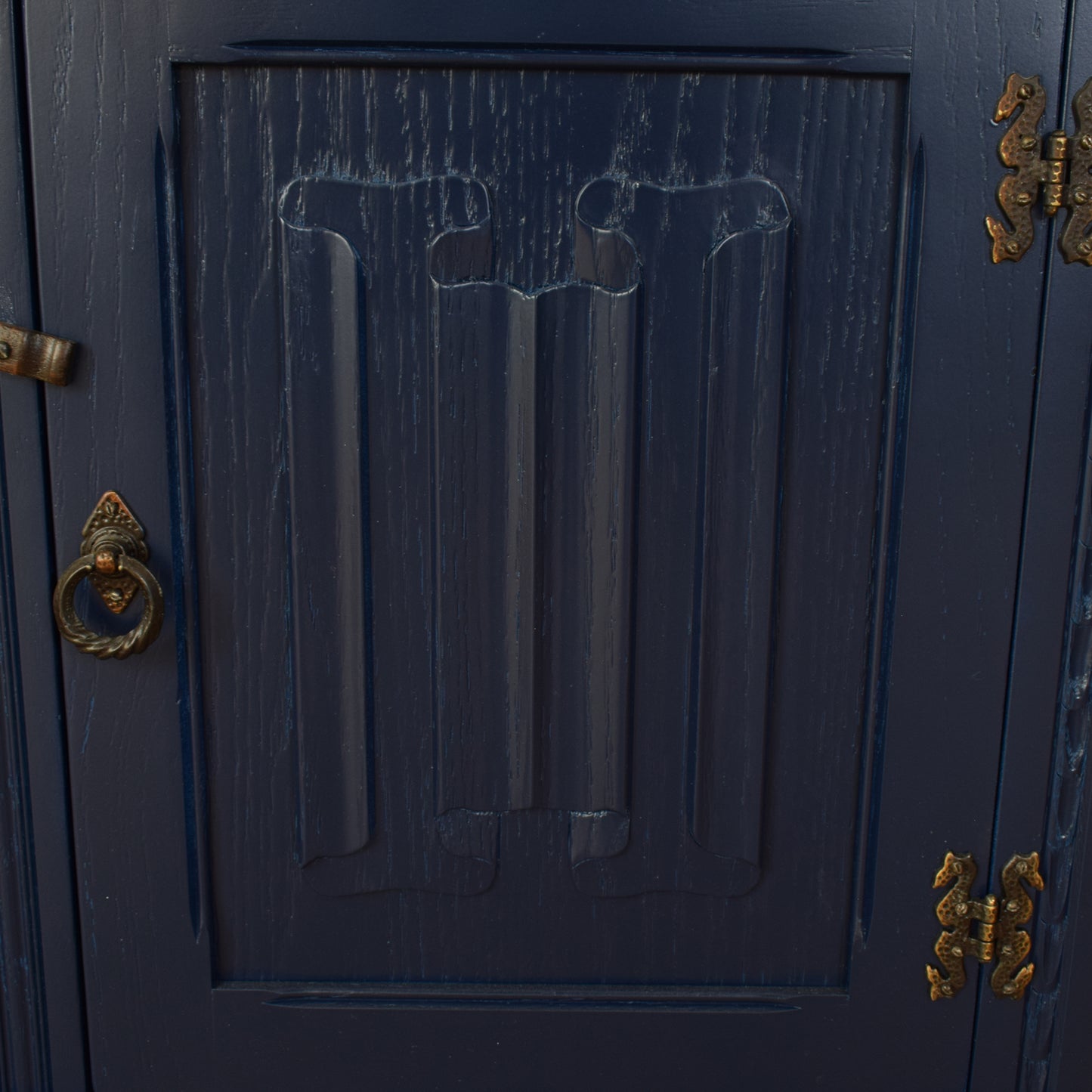 Painted Court Cabinet