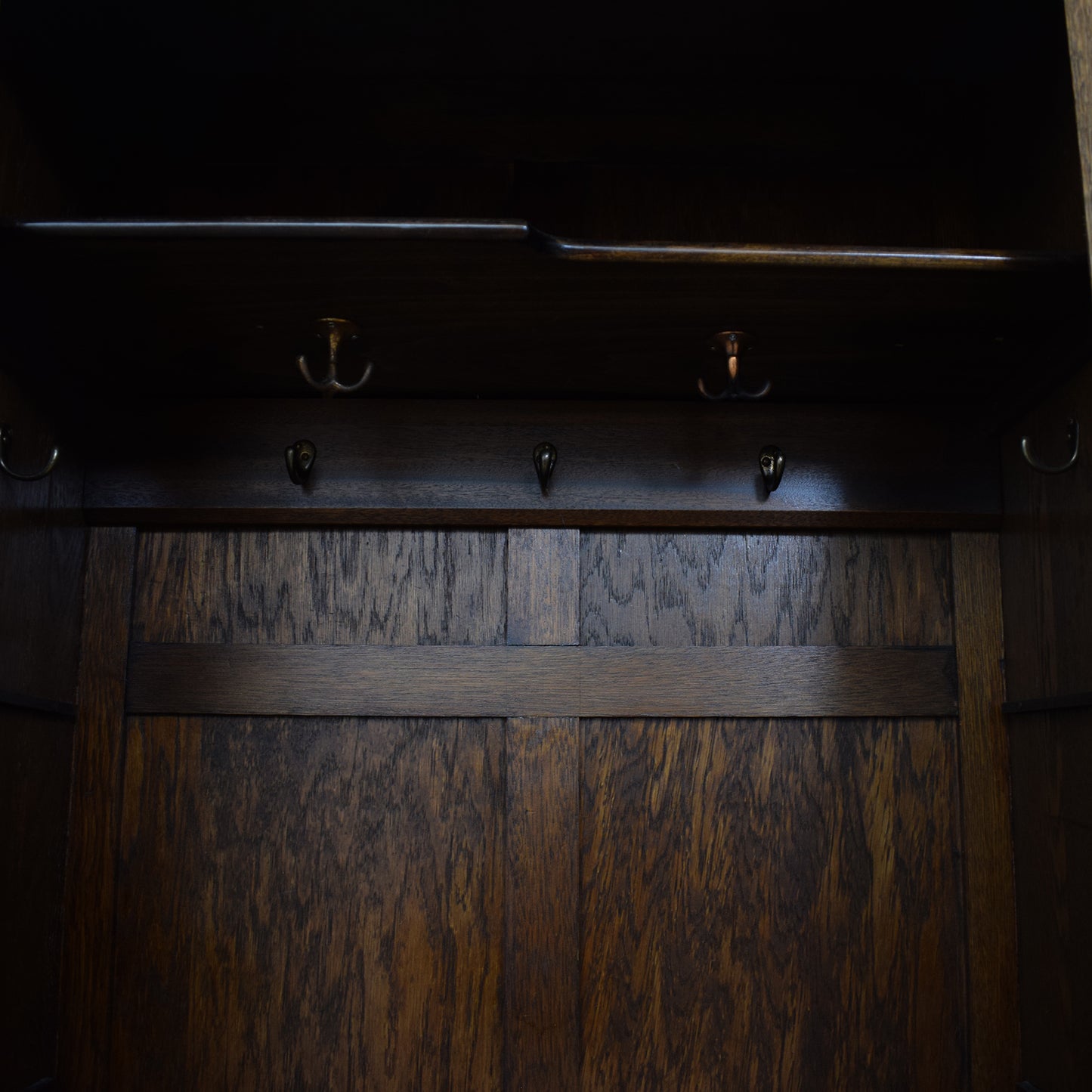 Restored Oak Hallrobe