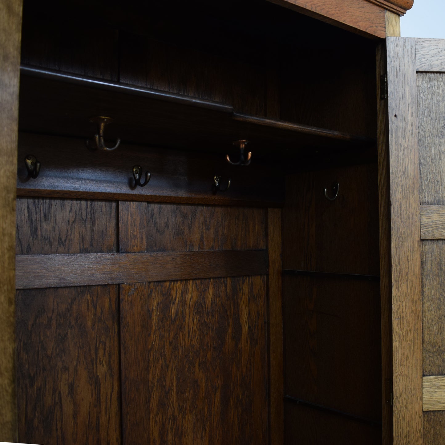 Restored Oak Hallrobe