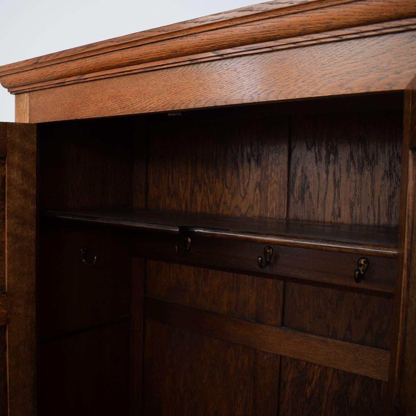 Restored Oak Hallrobe