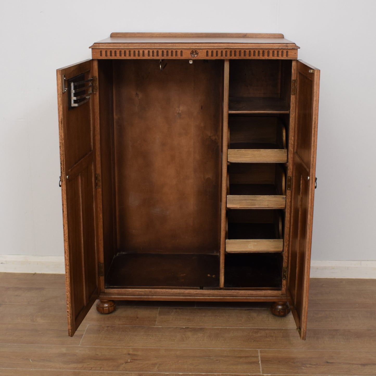 Restored Oak Wardrobe