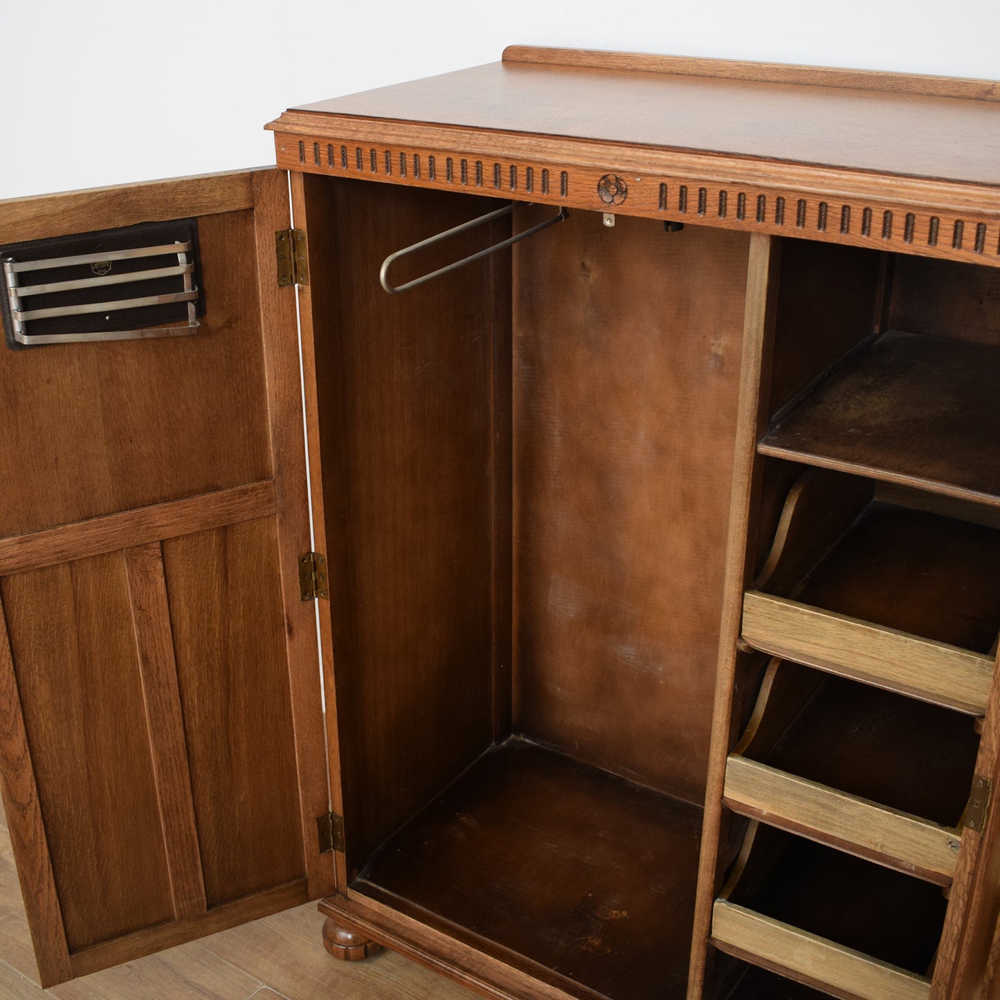 Restored Oak Wardrobe
