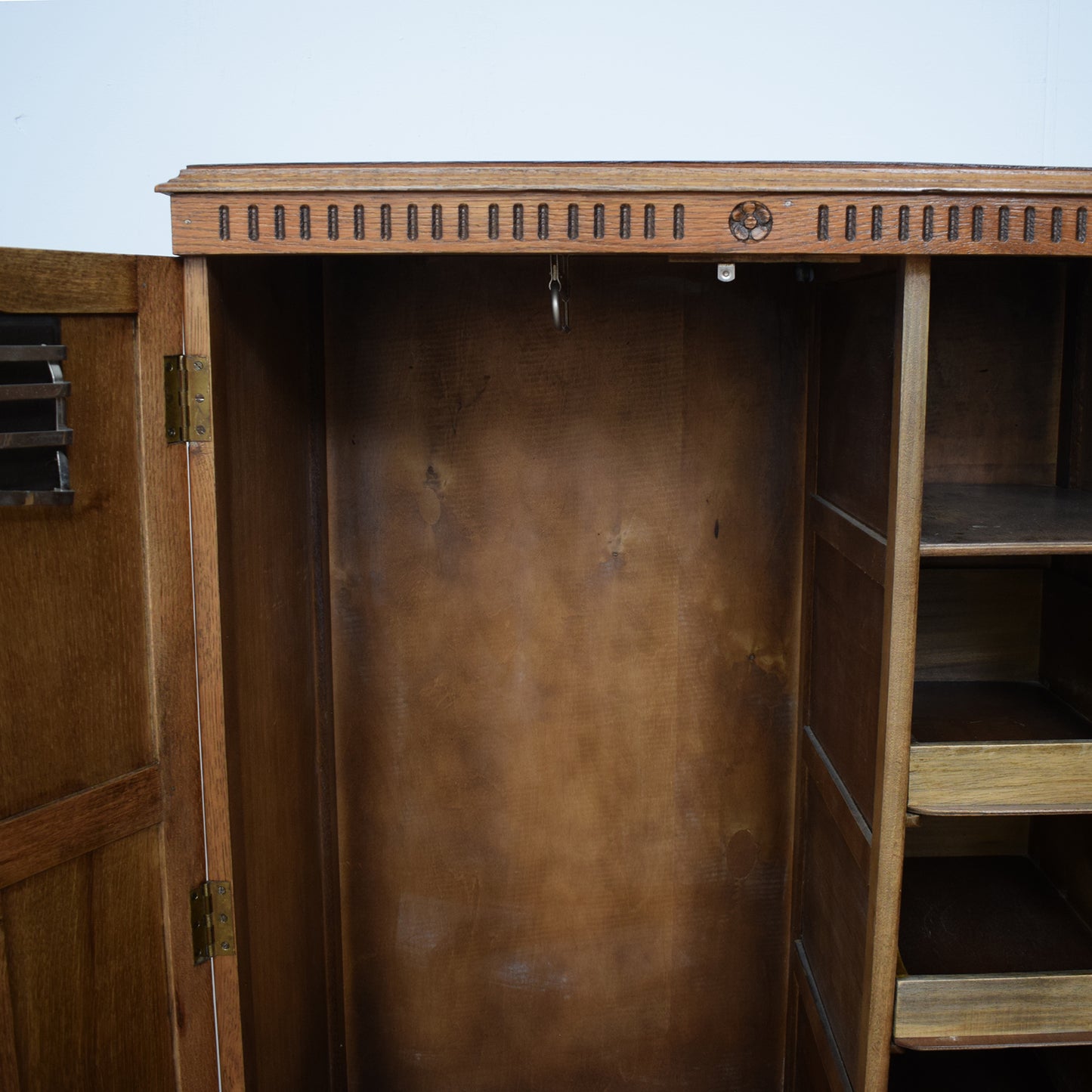 Restored Oak Wardrobe