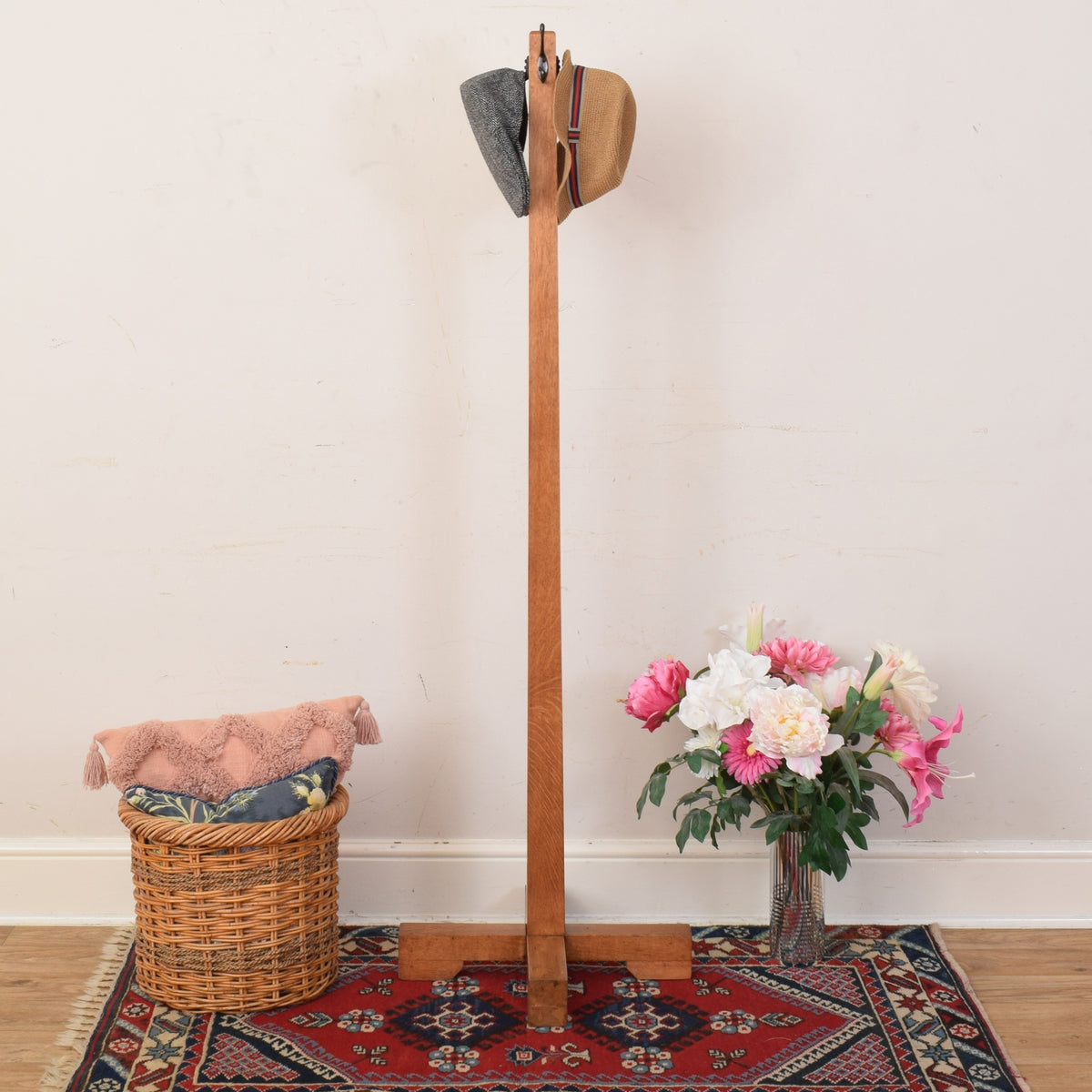 Oak Coat Stand