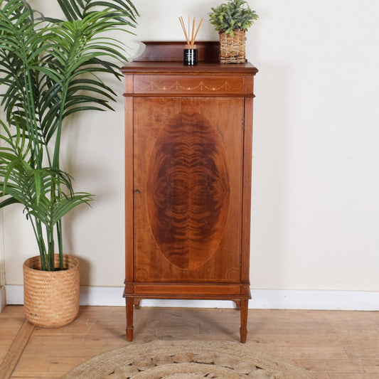 Inlaid Mahogany Cabinet