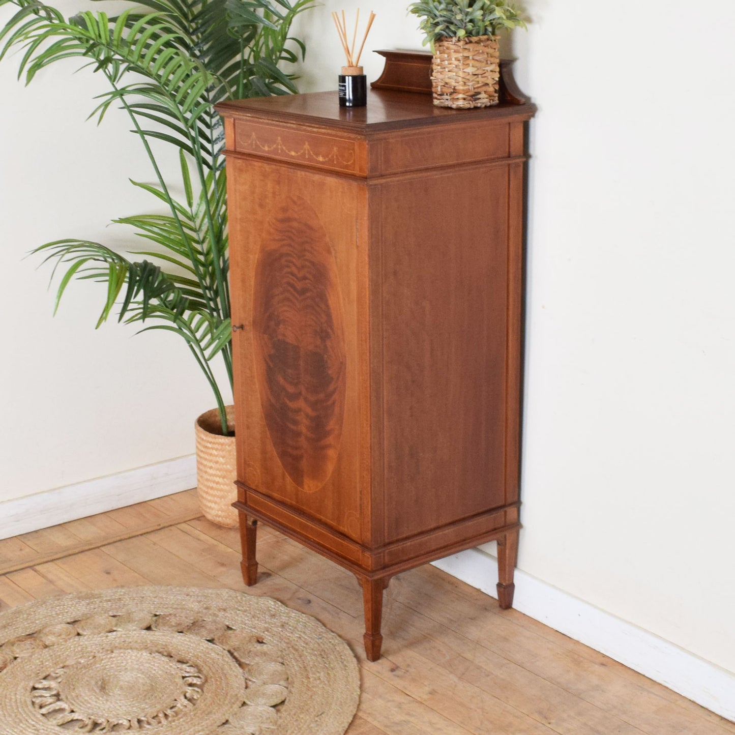 Inlaid Mahogany Cabinet