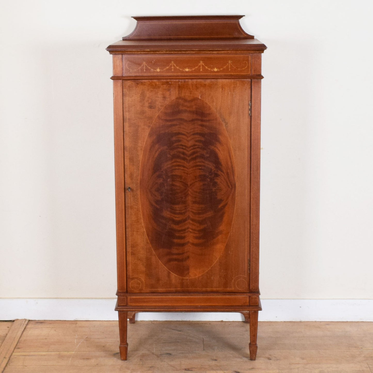 Inlaid Mahogany Cabinet