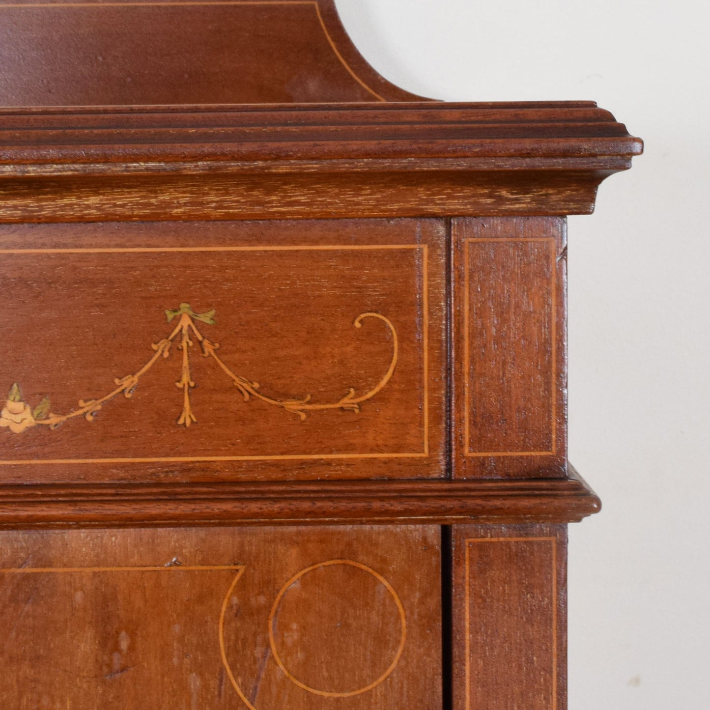 Inlaid Mahogany Cabinet