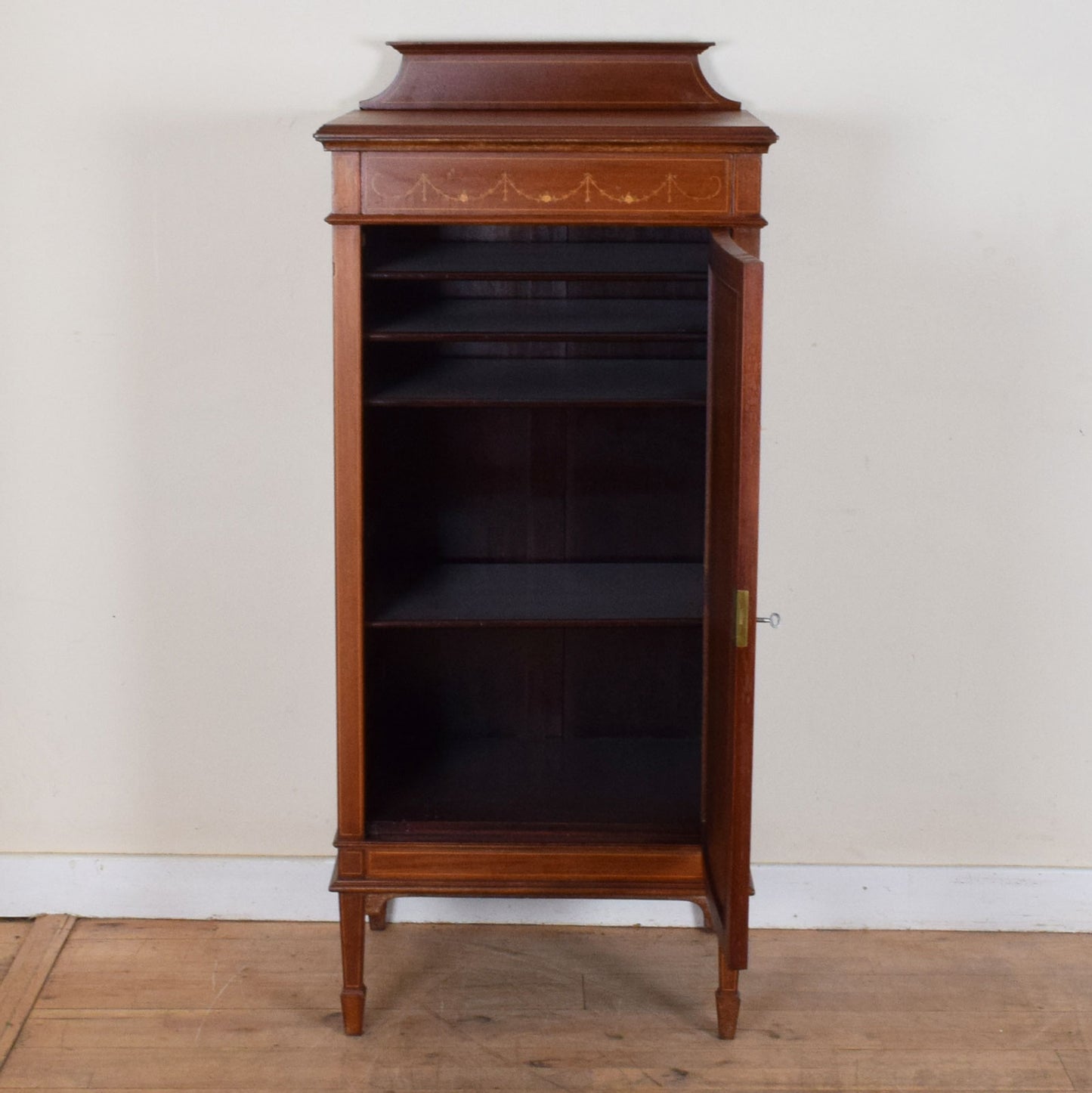 Inlaid Mahogany Cabinet