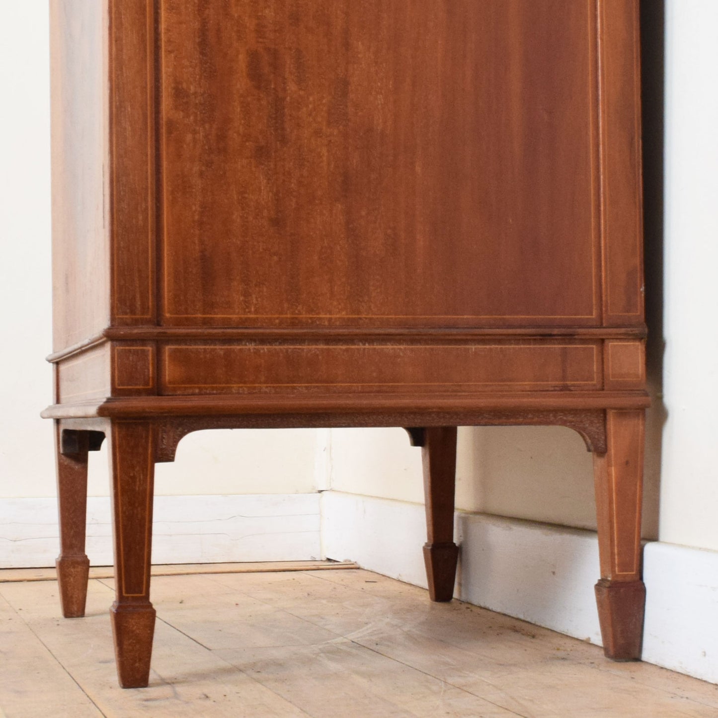 Inlaid Mahogany Cabinet