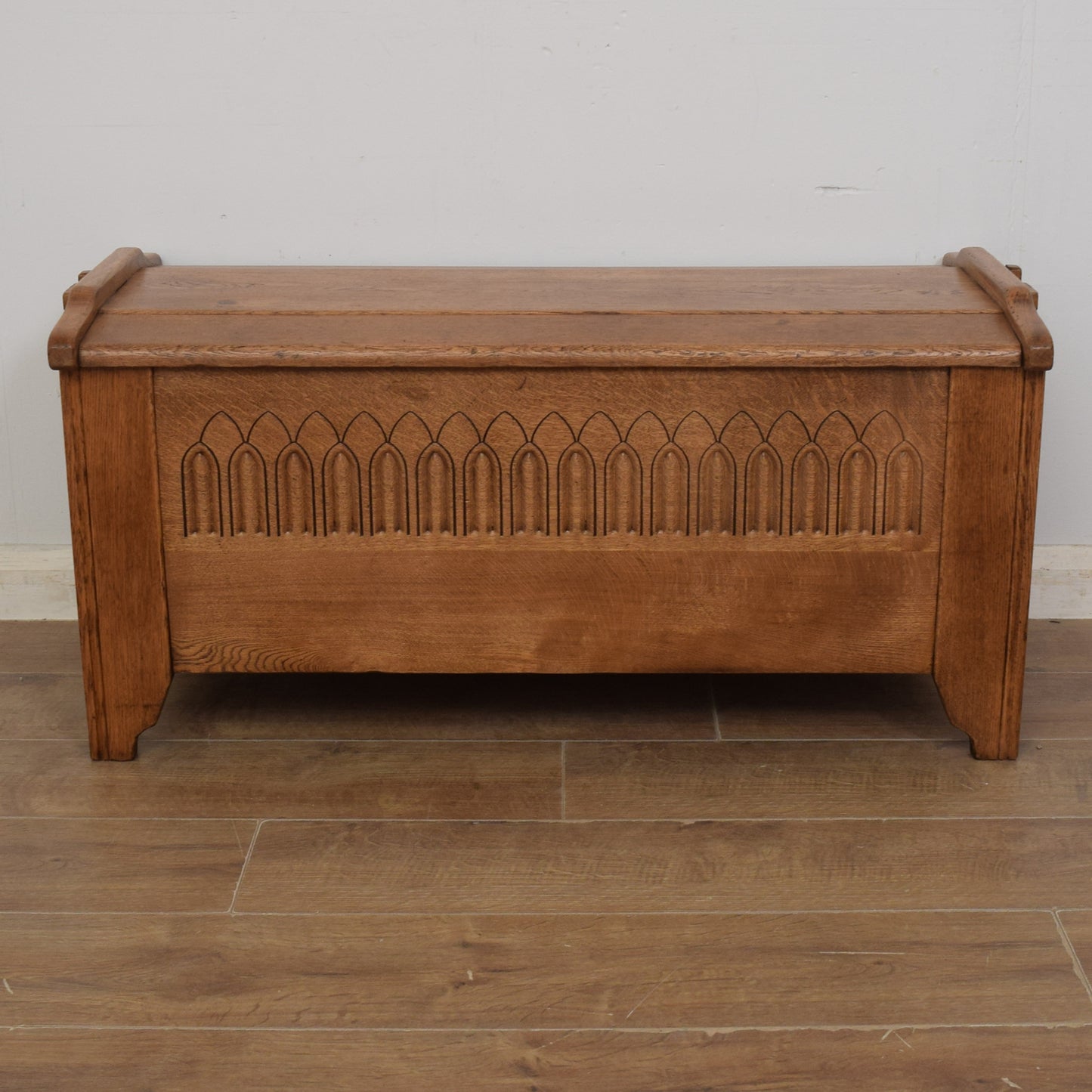 Oak Blanket Box