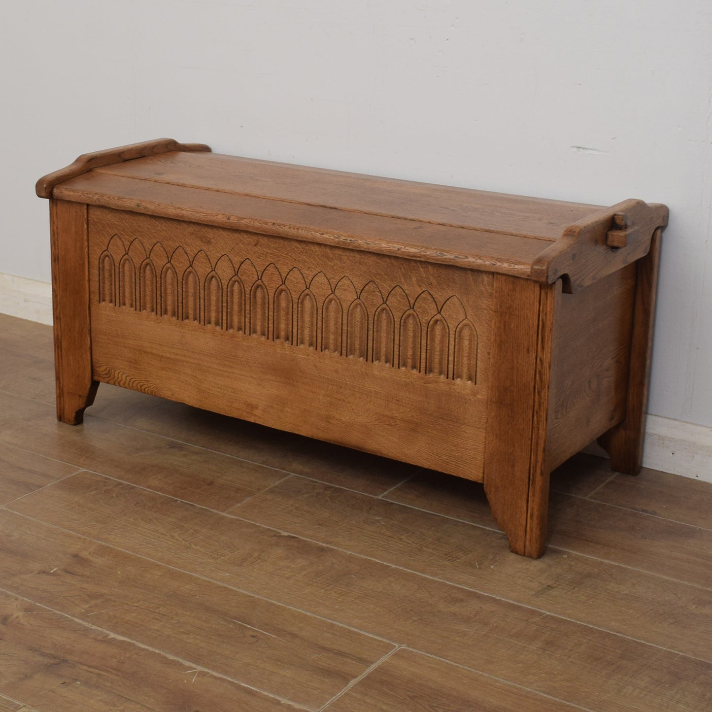 Oak Blanket Box